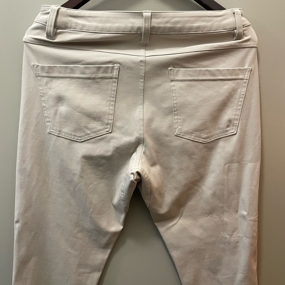 Stylish Cream BYLT Men’s jogger chinos
